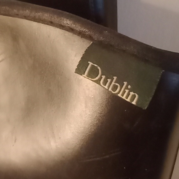 Dublin Rubber Rain Galoshes Sz 38 US 7.5 - Picture 2 of 10